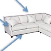 Inside Back + Arms + Base, Sectional